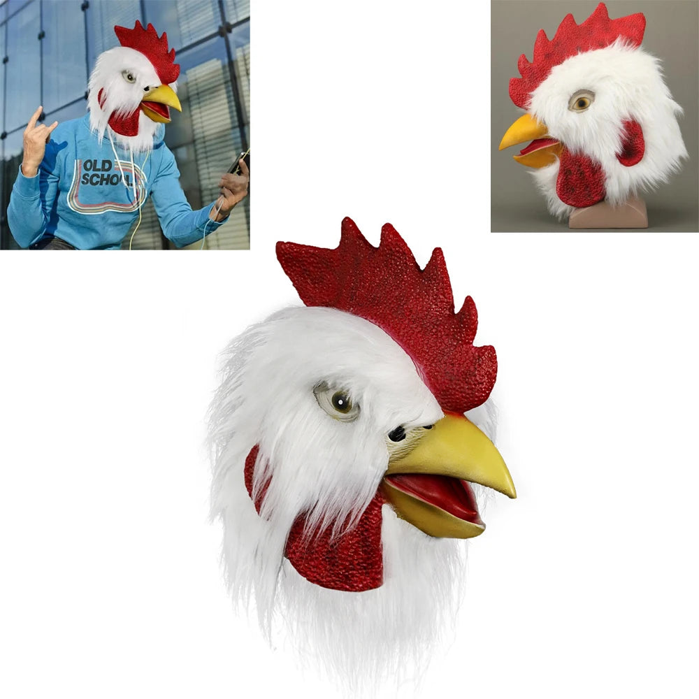 Rooster Head Mask
