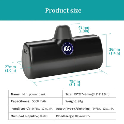 Pocket-Sized Emergency Charger