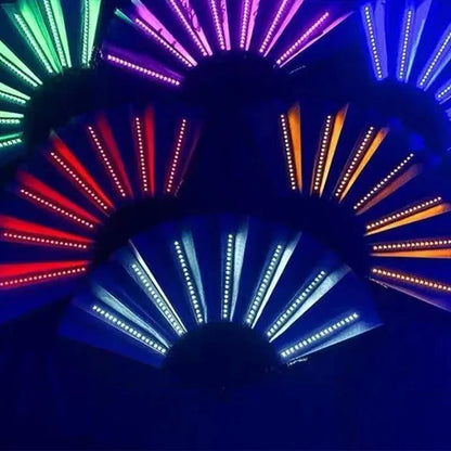 LED Folding Fan