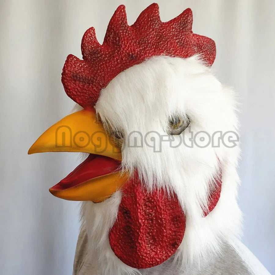 Rooster Head Mask