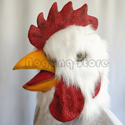 Rooster Head Mask